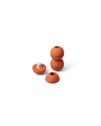 Modu 3x Skumbolde Burnt Orange   Dusty Green
