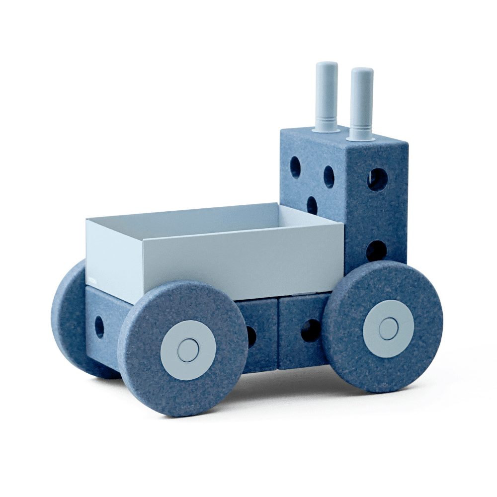 Modu - - Gåvogn Deep Blue Sky Blue