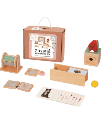 Montessori Box Til Baby   -12 Måneder