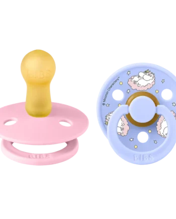 Moomins Colour Sut 2pk Latex Str   Baby Pink