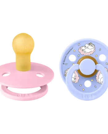 Moomins Colour Sut 2pk Latex Str   Baby Pink