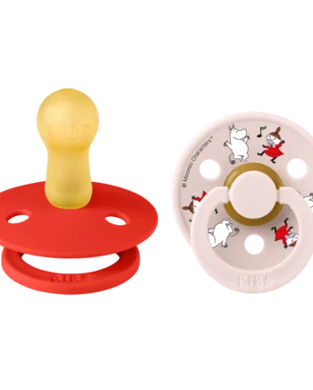 Moomins Colour Sut 2pk Latex Str   Candy Apple