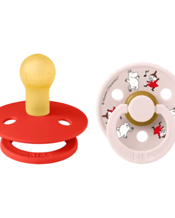 Moomins Colour Sut 2pk Latex Str   Candy Apple