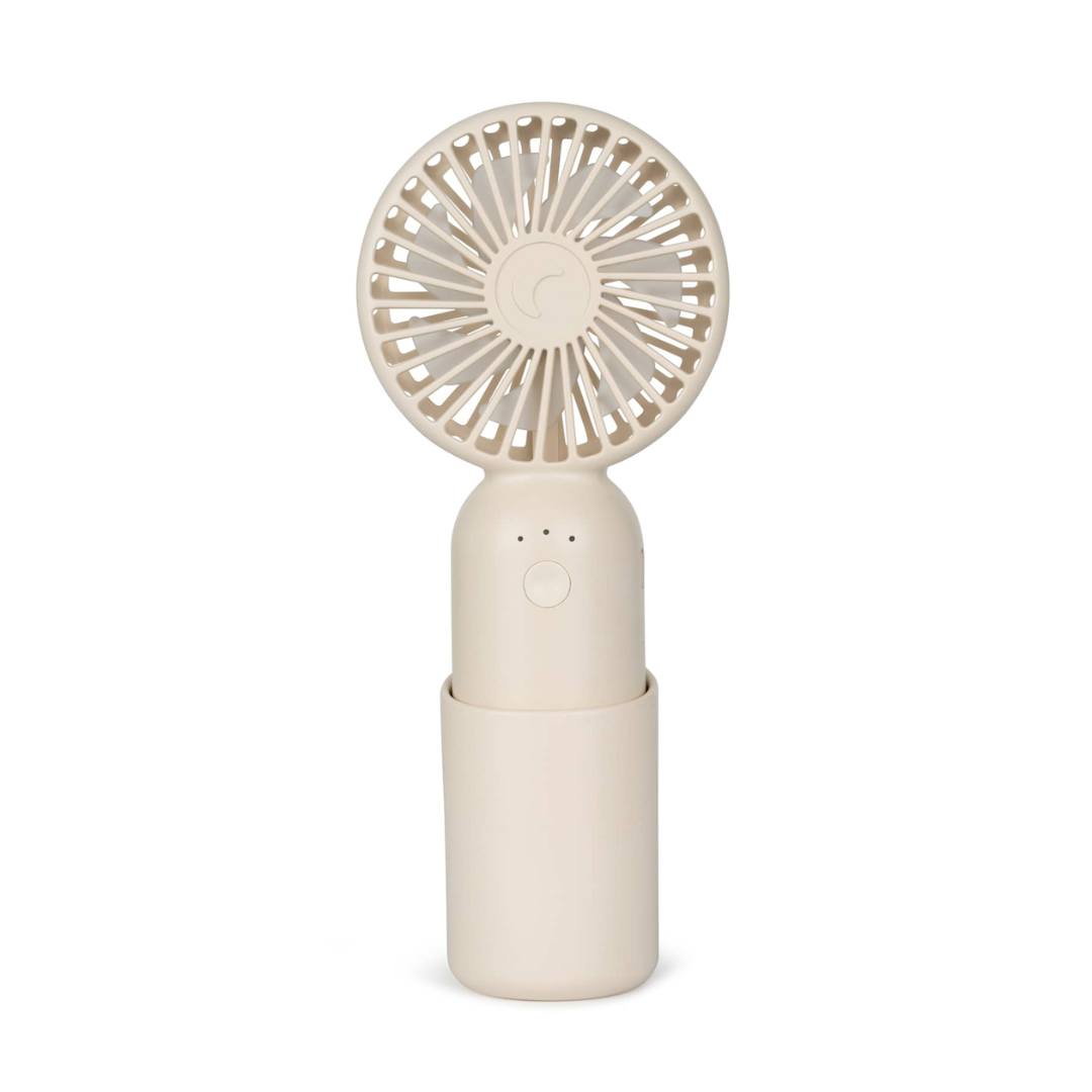 Moonboon Mini Ventilator Med Klips Cream White