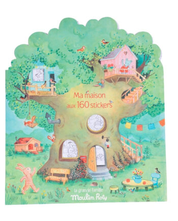 Moulin Roty Malebog Med Klistermærker