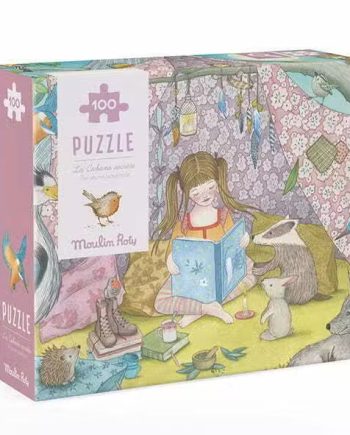 Moulin Roty Puslespil Den Hemmelige Hule 100 Brikker