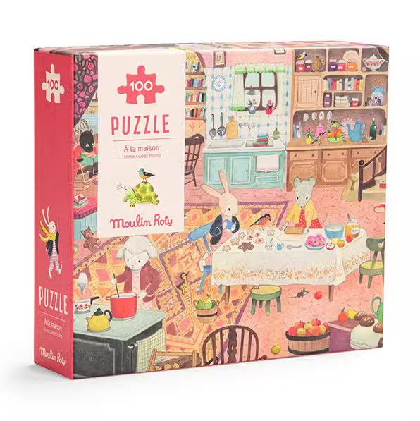 Moulin Roty Puslespil La Grande Familie 100 Brikker