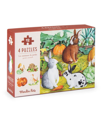 Moulin Roty Puslespil Le Jardinier
