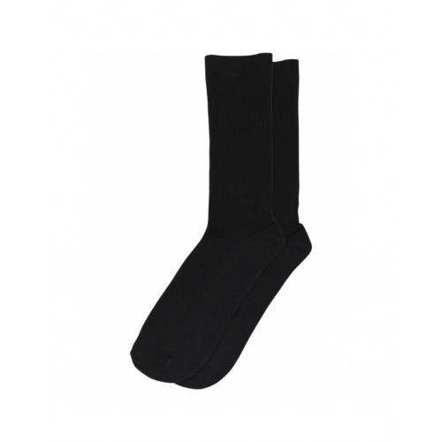 Mp Strømper Dame Rib Sokker Merinould Black 37 39