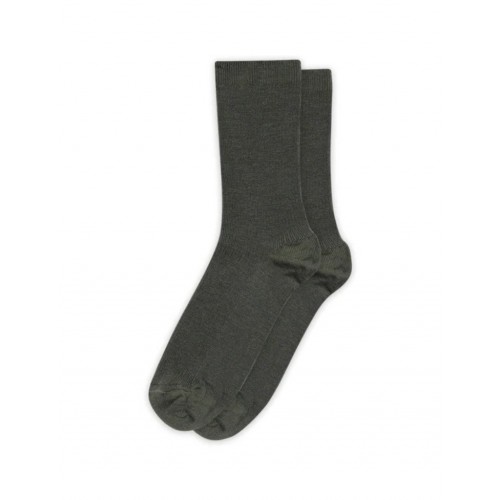 Mp Strømper Dame Rib Sokker Merinould 37 39 Dusty Ivy