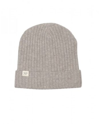 Mpkids  Uppsala Beanie   Strikket Hue   Uldmix Med Foldekant  Oeko-texâ