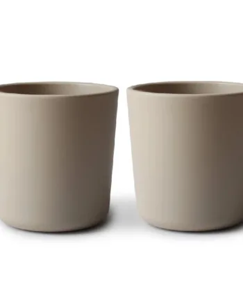 Mushie Cup Vanilla  Set Of   Pcs