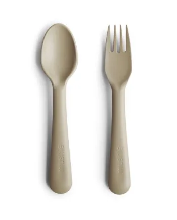 Mushie Fork   Spoon Vanilla
