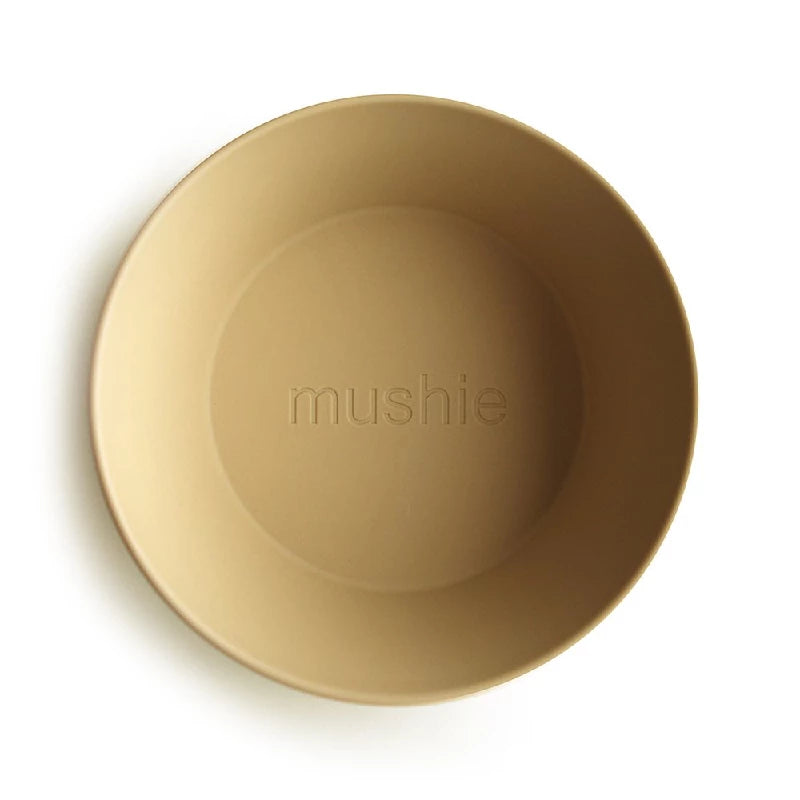 Mushie Skål Mustard Pcs