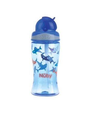 Nüby  Flip-it Førskole Flaske  360 Ml  Blue