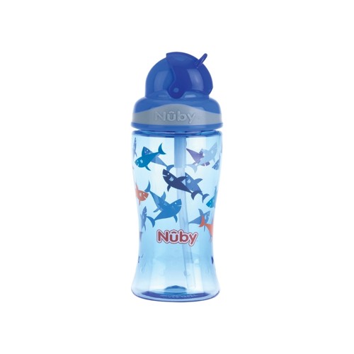 Nüby  Flip-it Førskole Flaske  360 Ml  Blue
