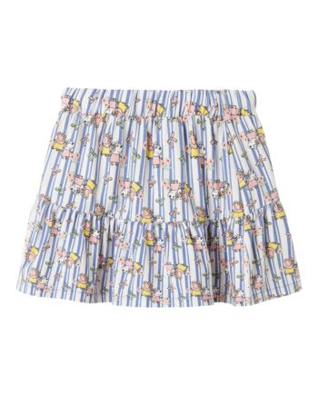 Name It Amma Gurli Gris Skirt Bleached Denim 92 Cm