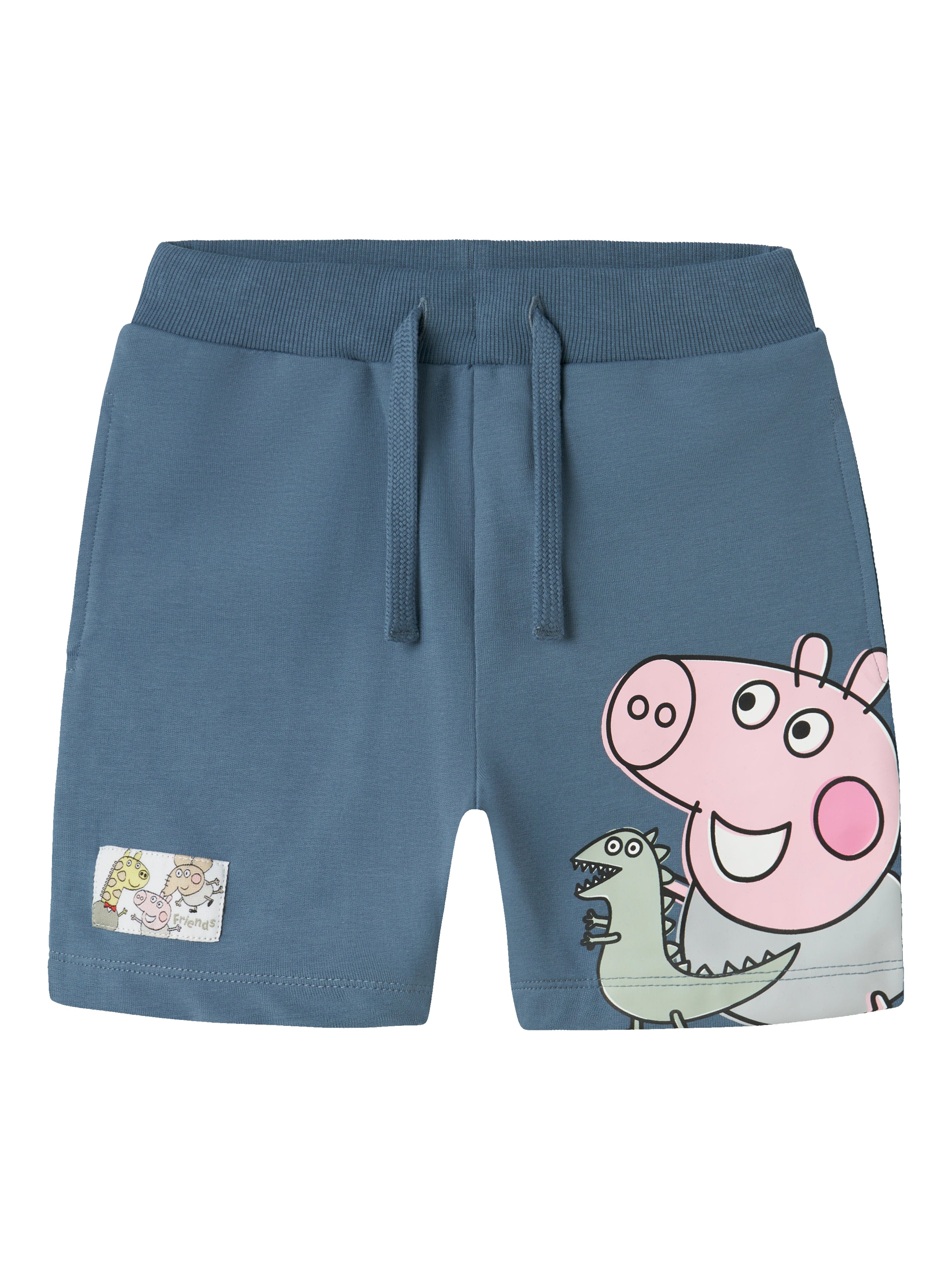 Name It Art Gurli Gris Sweat Shorts Blue Mirage 92 Cm