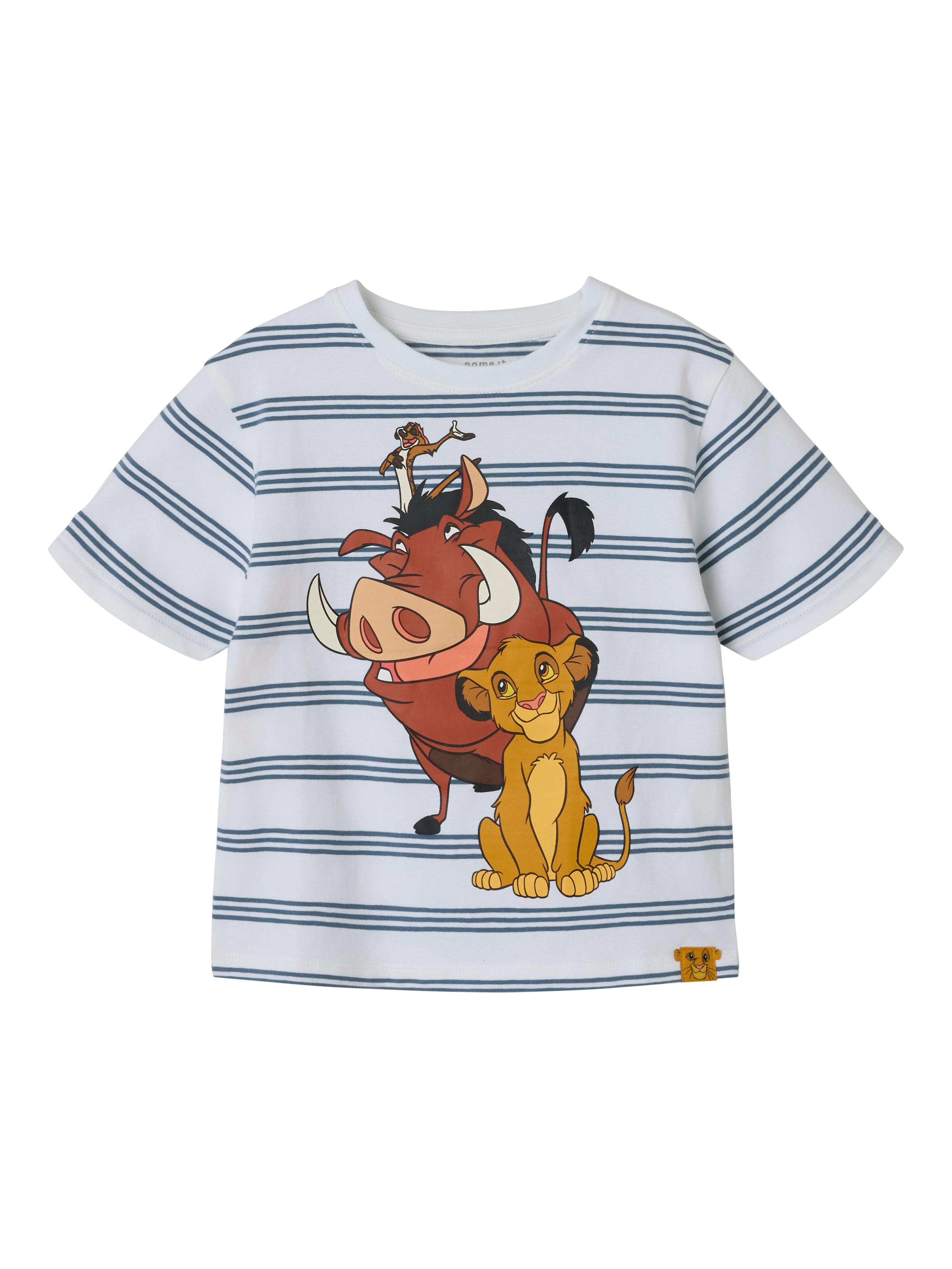 Name It Audo Lion King  -shirt Bright White 92 Cm