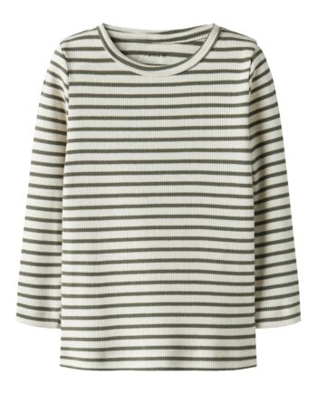 Name It Bani Ls Shirt Noos Dusty Olive 86 Cm