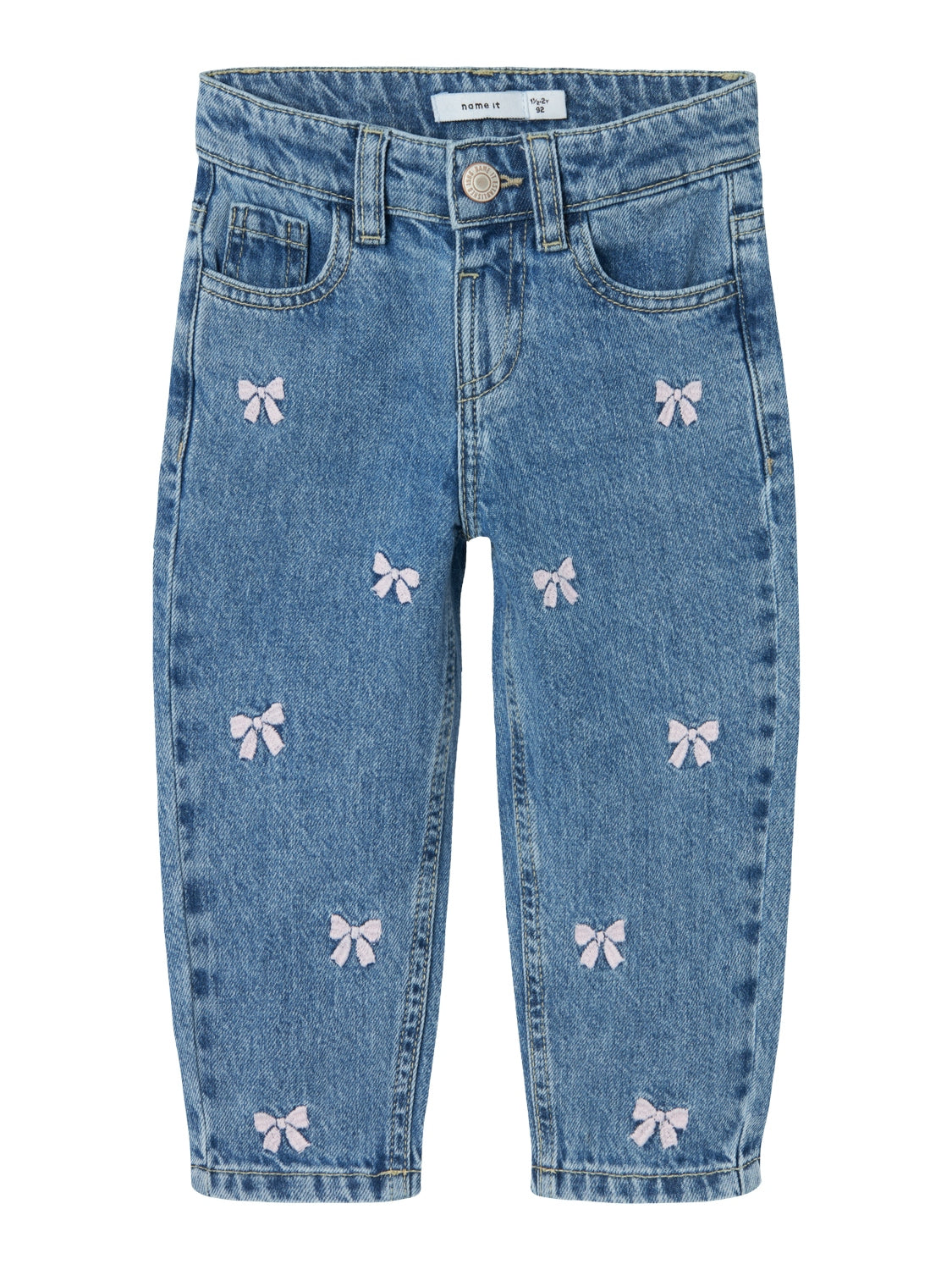 Name It Bella Mom Jeans Noos Medium Blue Denim 80 Cm
