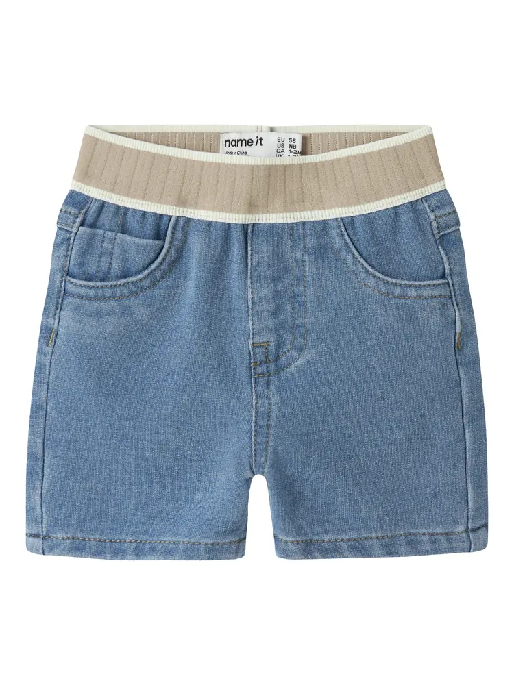 Name It Ben Denim Shorts Light Blue Denim 86