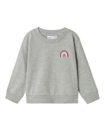 Name It Biliva Sweatshirt Grey Melange 92 Cm