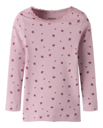 Name It Binna Ls Slim Top Dawn Pink 92 Cm
