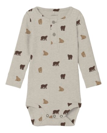 Name It Dabu Body Peyote Melange   Bear 50 Cm