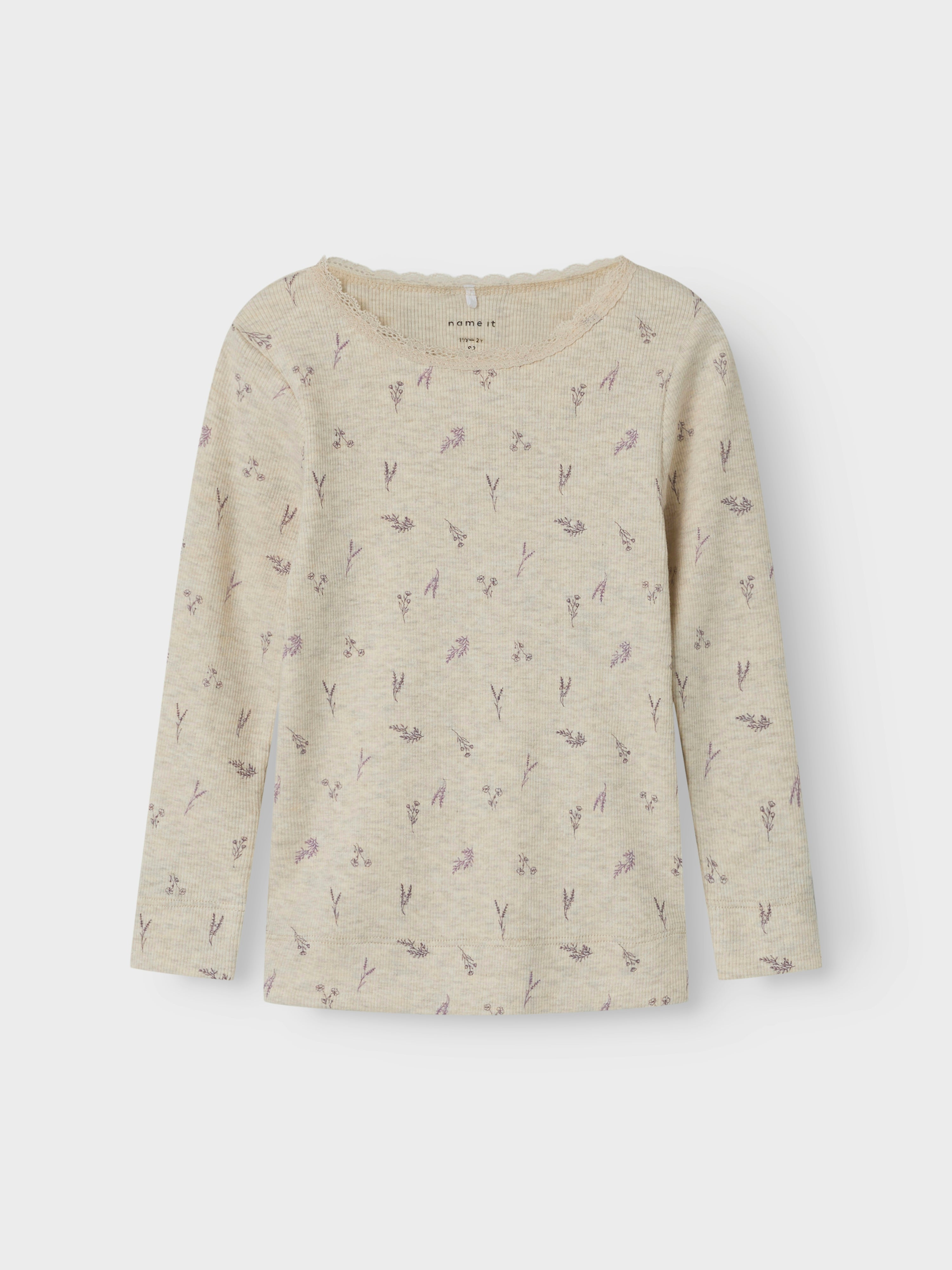 Name It Dabua Bluse Peyote Melange 86 Cm