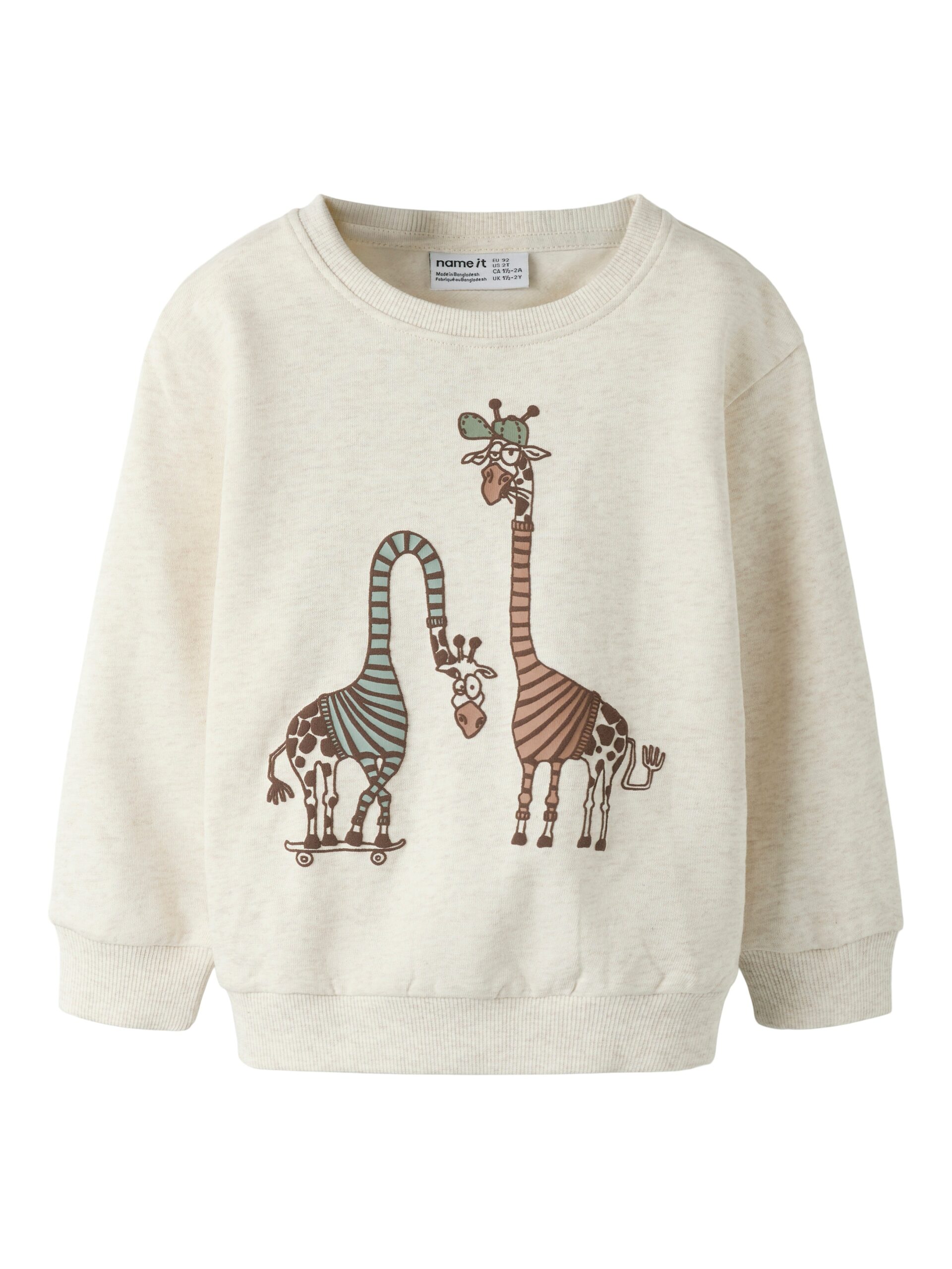 Name It Denson Sweat Shirt Peyote Melange 86 Cm