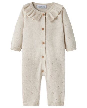 Name It Diame Ls Knit Suit Peyote Melange 50 Cm