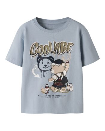 Name It Digro Ss Top Blue Fog 92 Cm