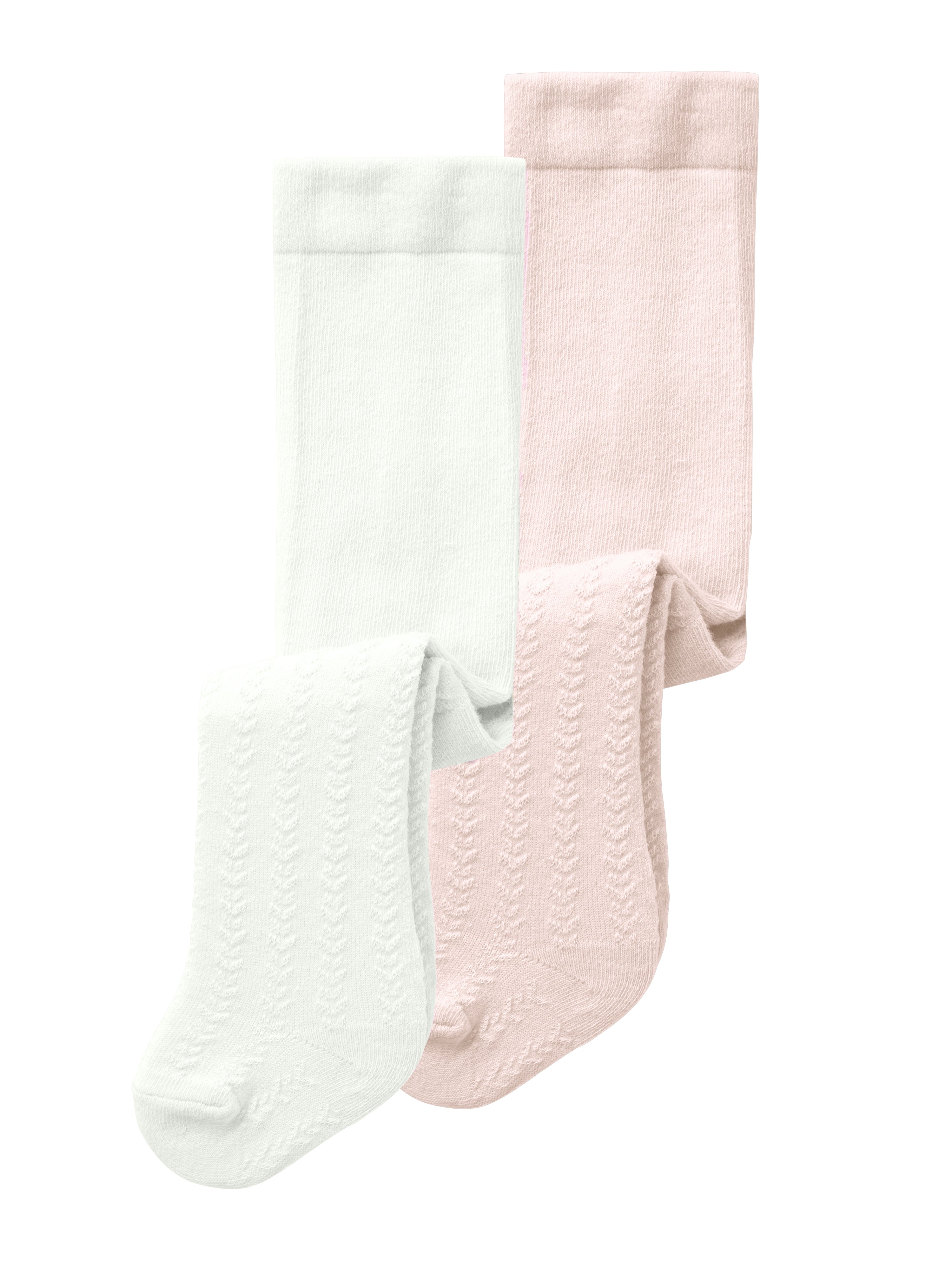 Name It Ditta   Pack Strømpebukser Bright White Ballerina 50 56 Cm