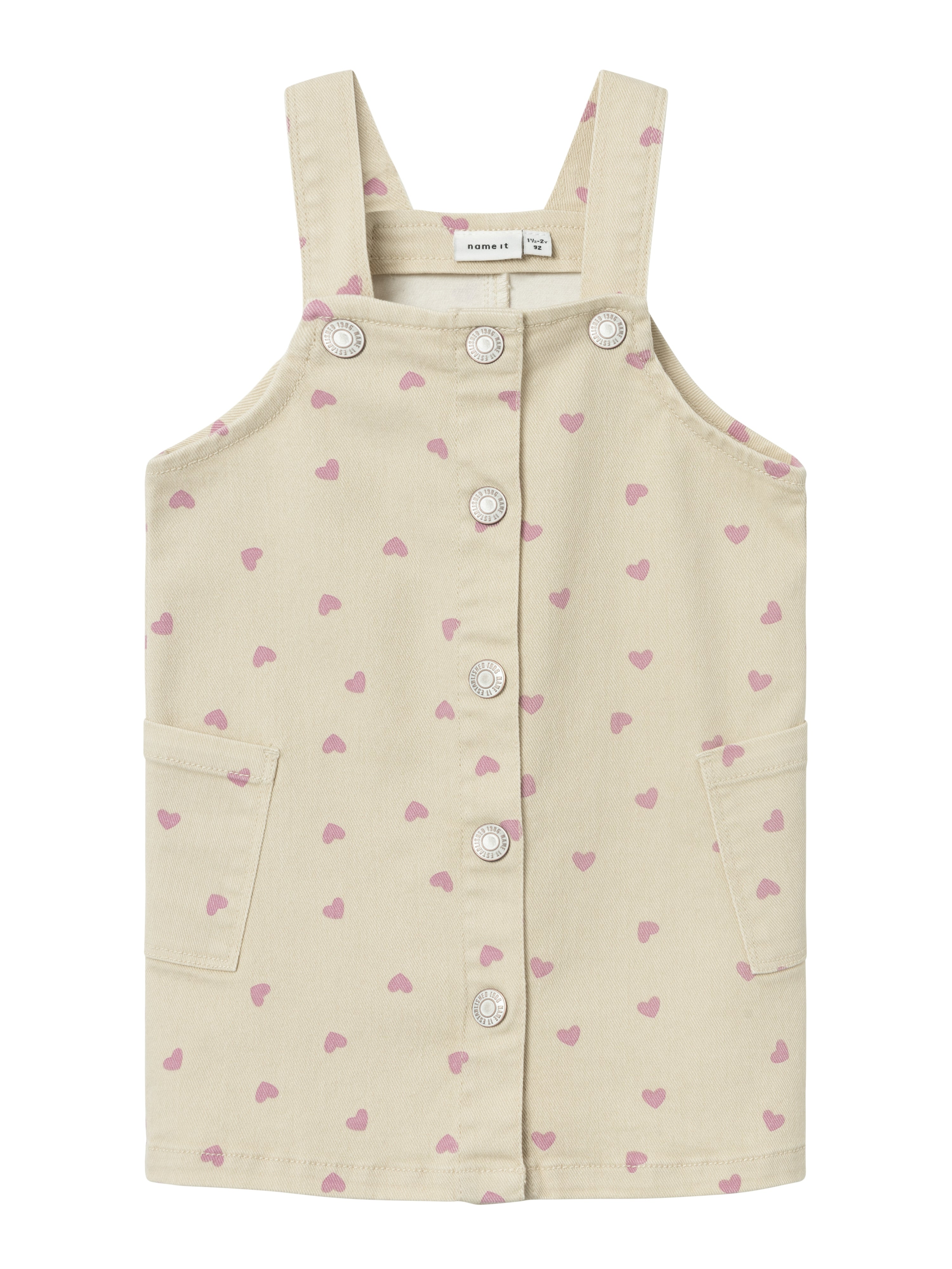 Name It Fane Twill Spencer Summer Sand Heart 80 Cm