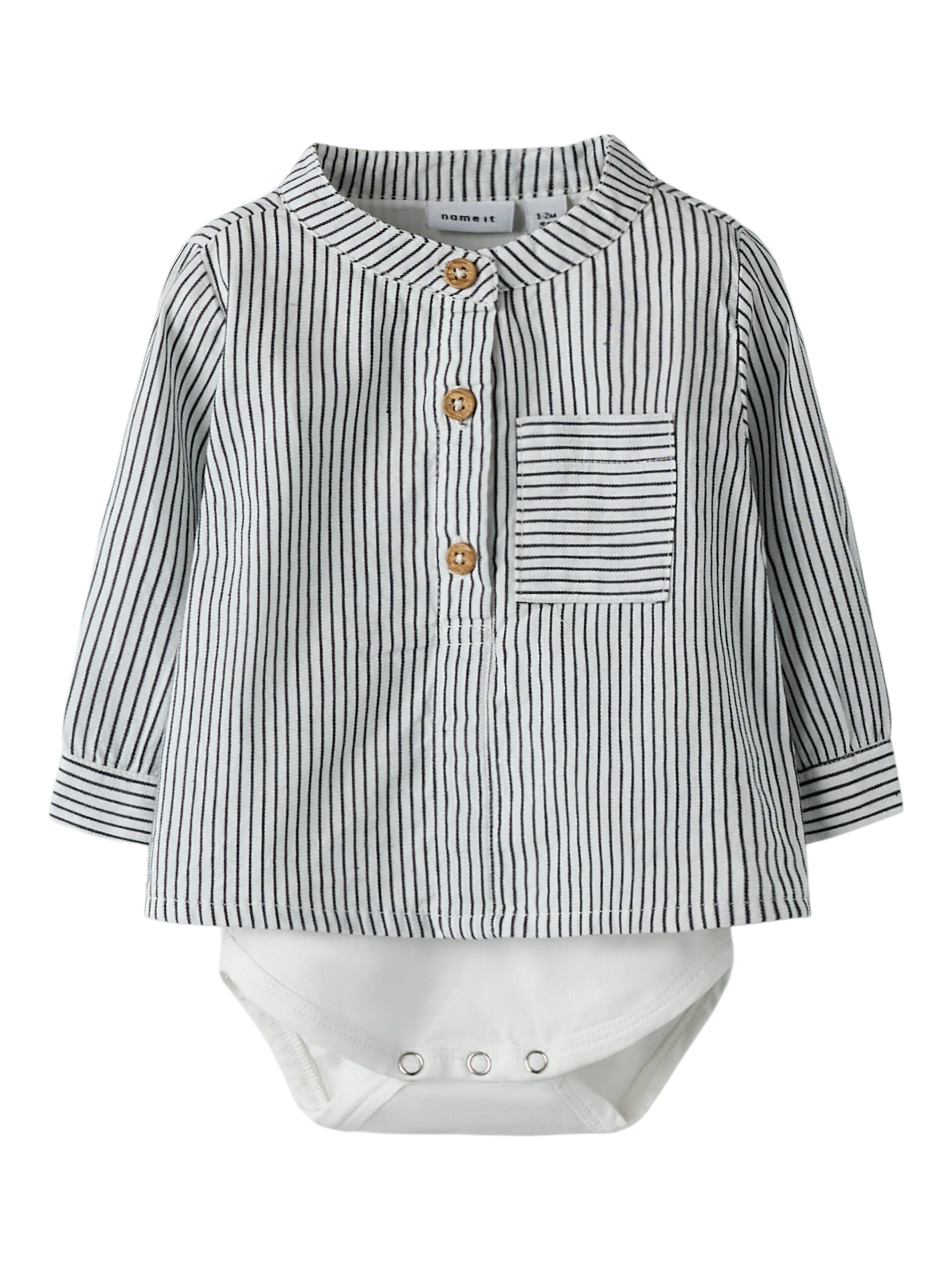 Name It Far Ls Shirt Body Cloud Dancer 56 Cm
