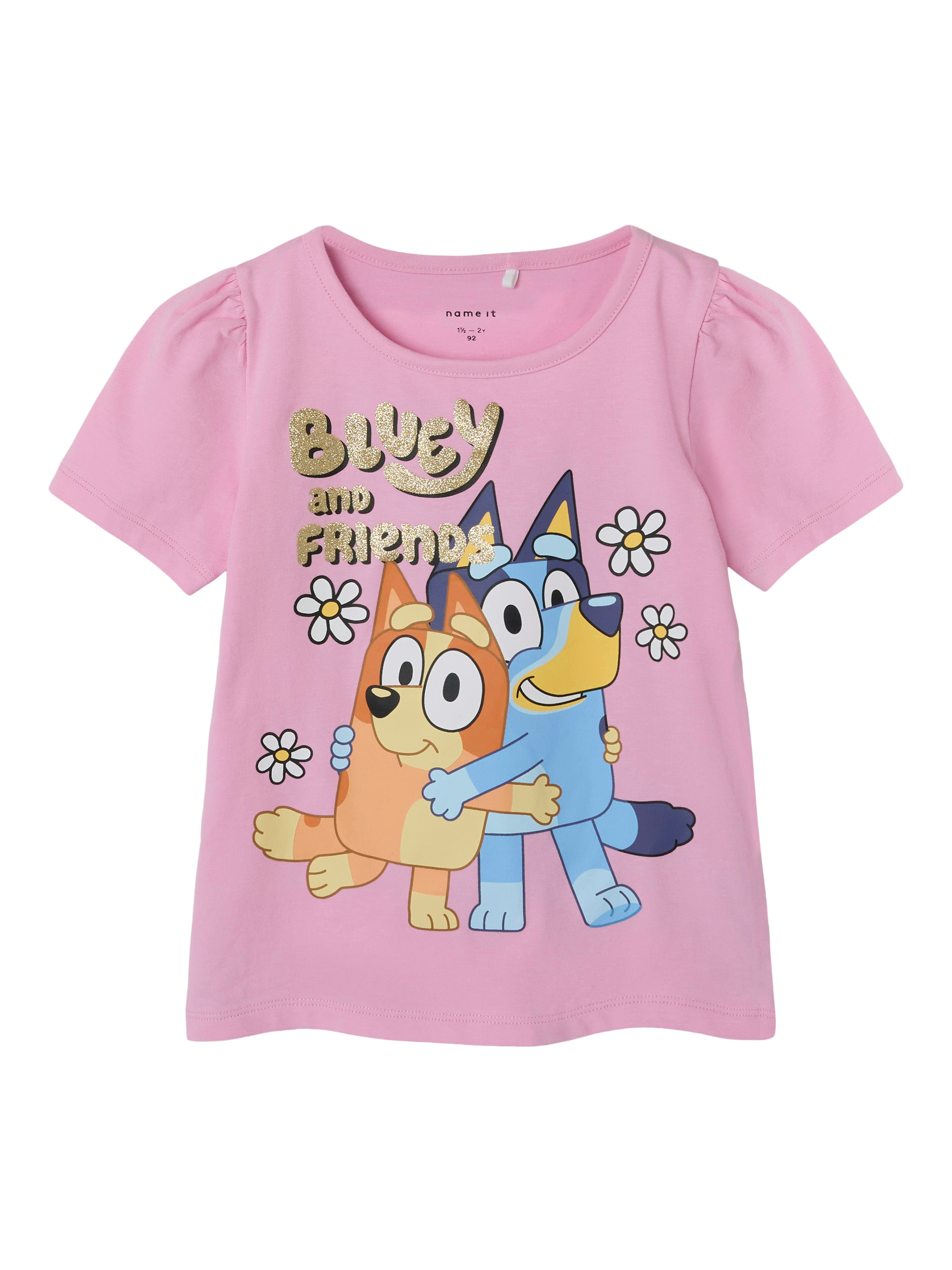 Name It Fara Bluey Top Pink Frosting 92 Cm