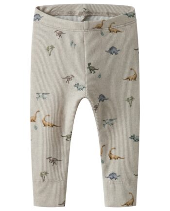 Name It Faurus Leggings Med Dino Nacreous Cloud 50 Cm
