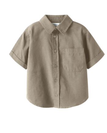 Name It Filip Ss Shirt Aluminium 92 Cm