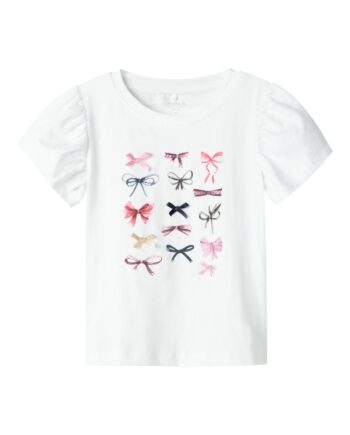 Name It Filly Ss Top Bright White 80 Cm