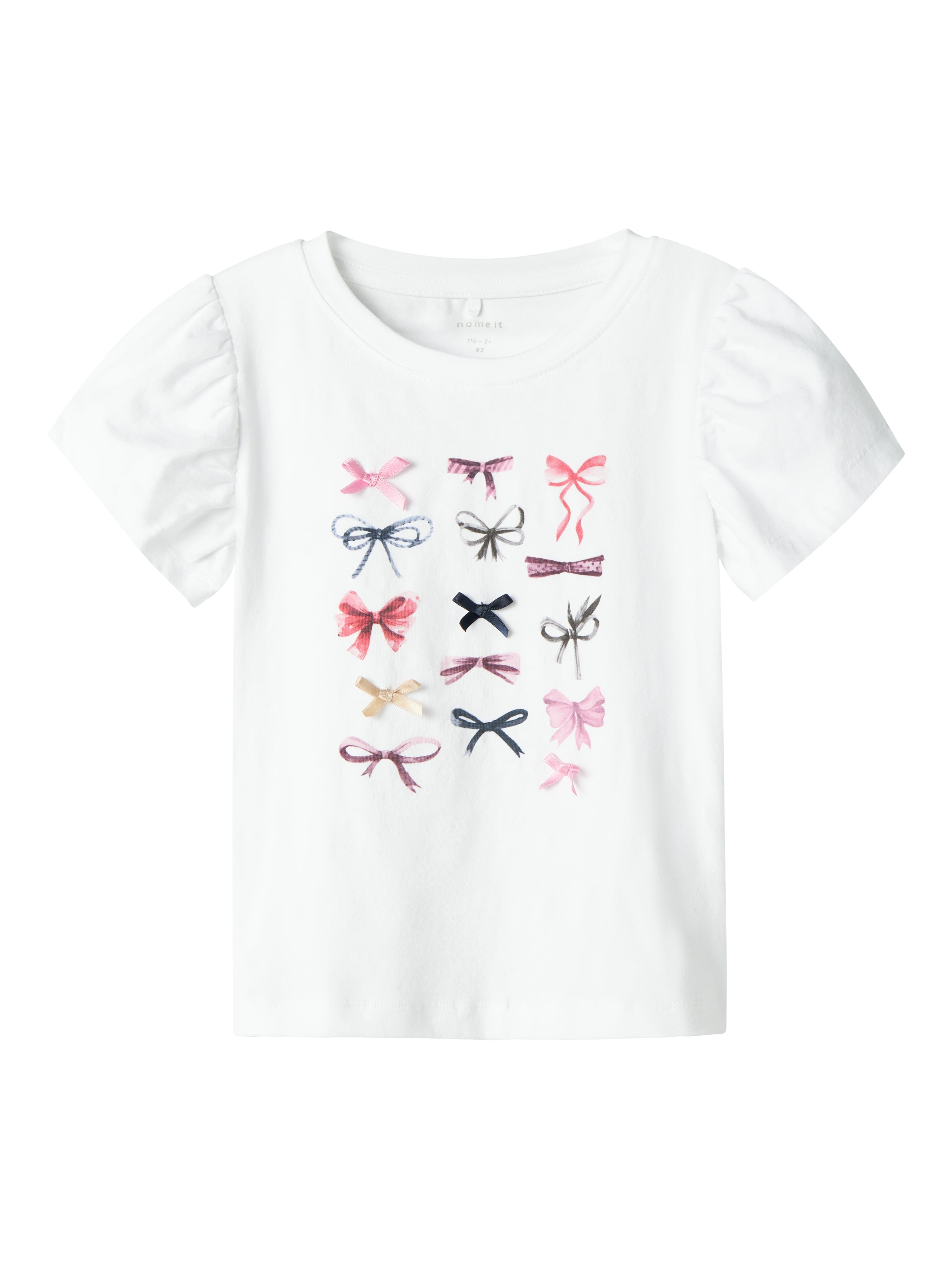 Name It Filly Ss Top Bright White 80 Cm