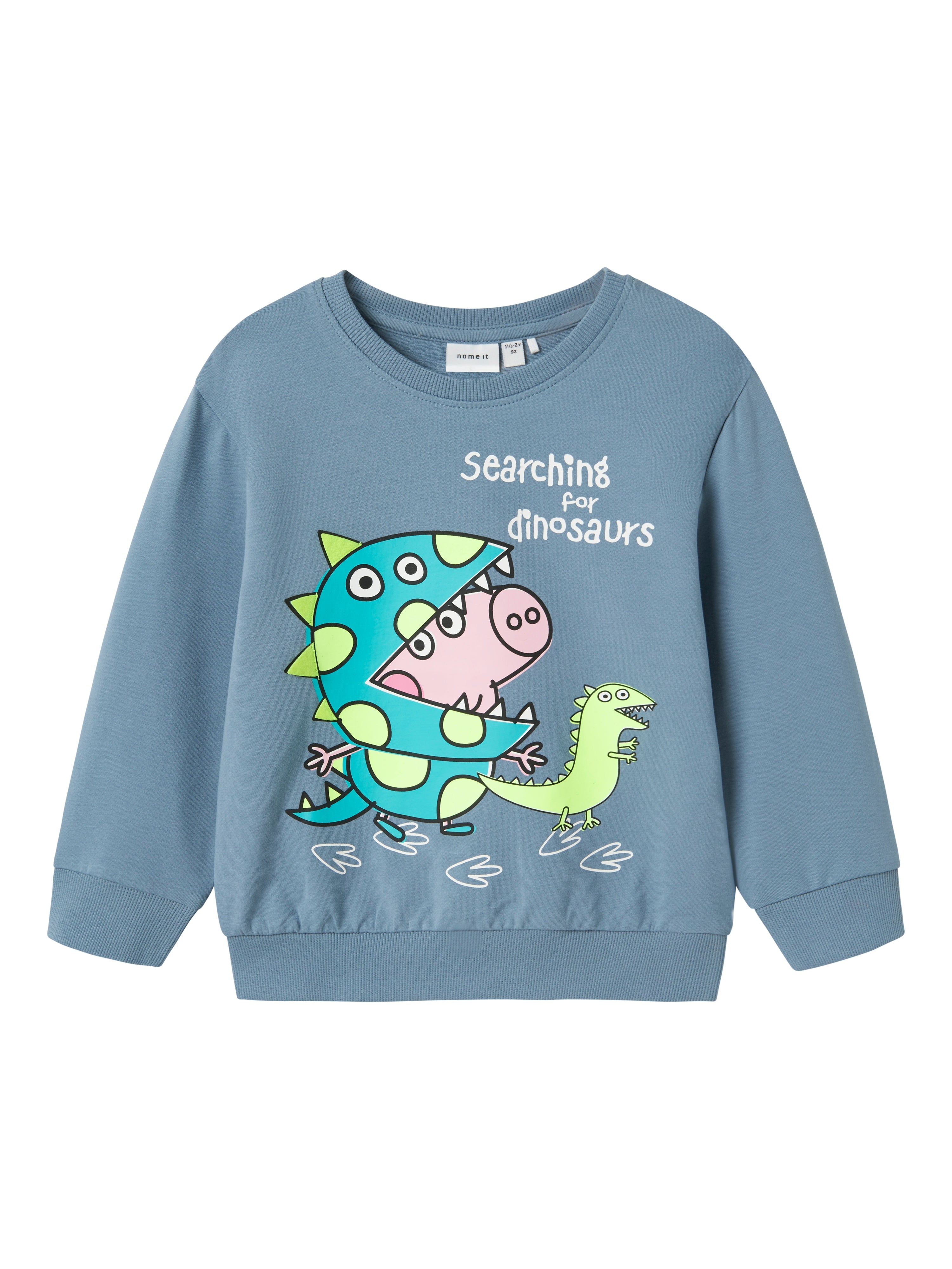 Name It Find Gurli Gris Sweat Shirt Spring Lake 92 Cm