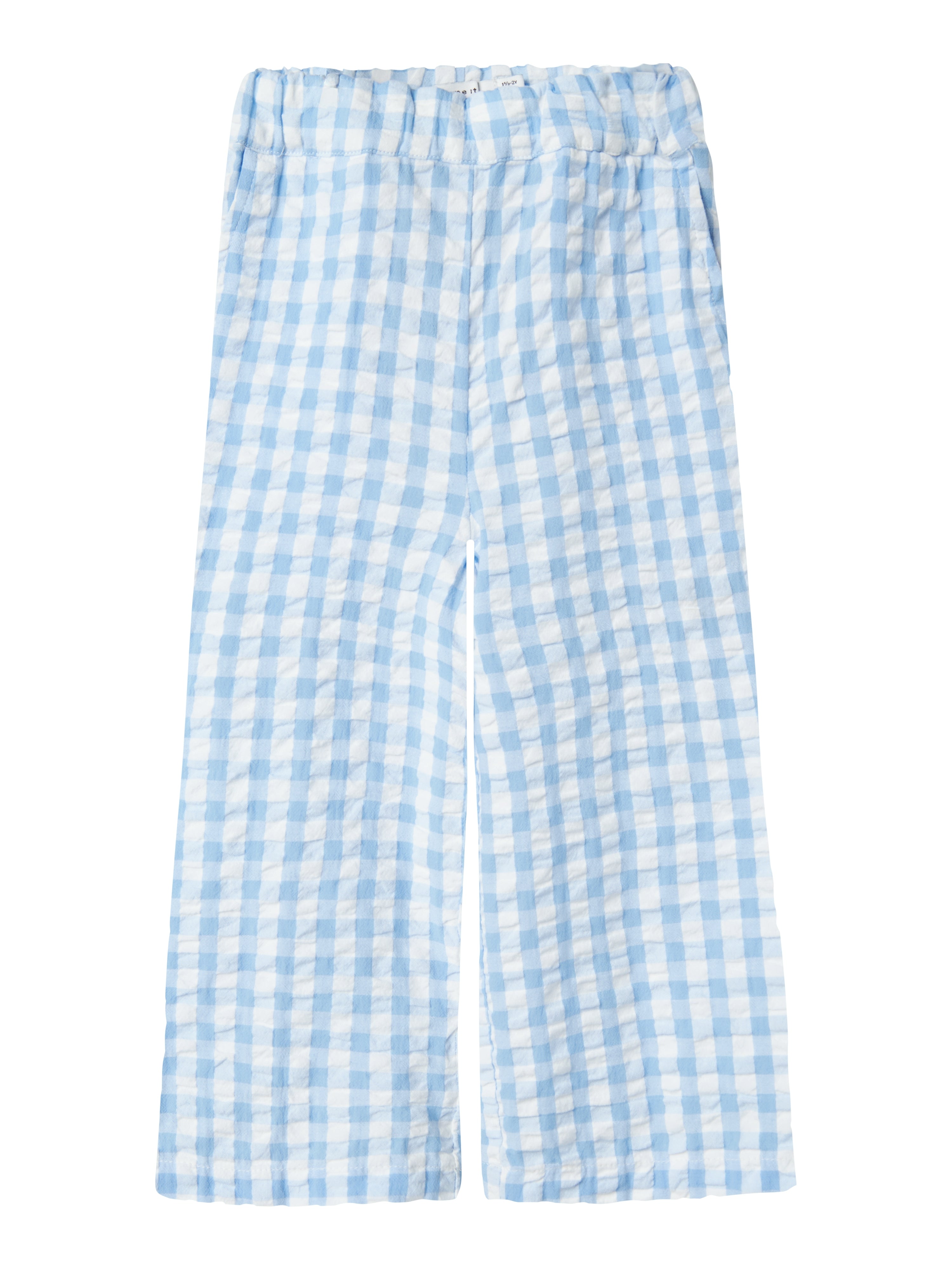 Name It Fisina Wide Pant  Bright White 92 Cm