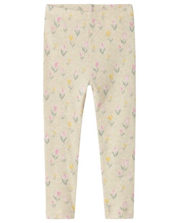 Name It Flowerkab Leggings Peyote Melange 92 Cm