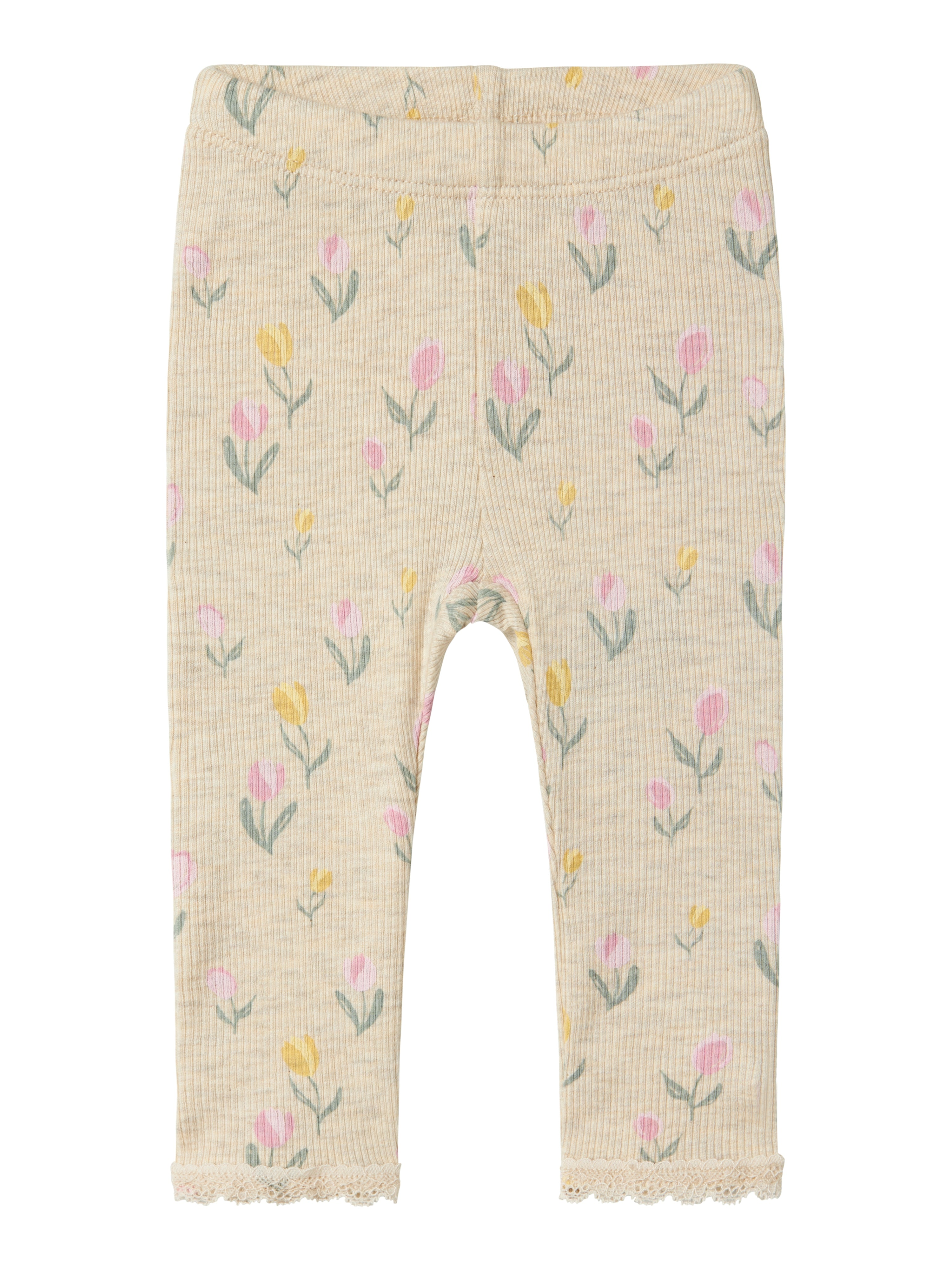 Name It Flowerkab Leggings Peyote Melange 50 Cm