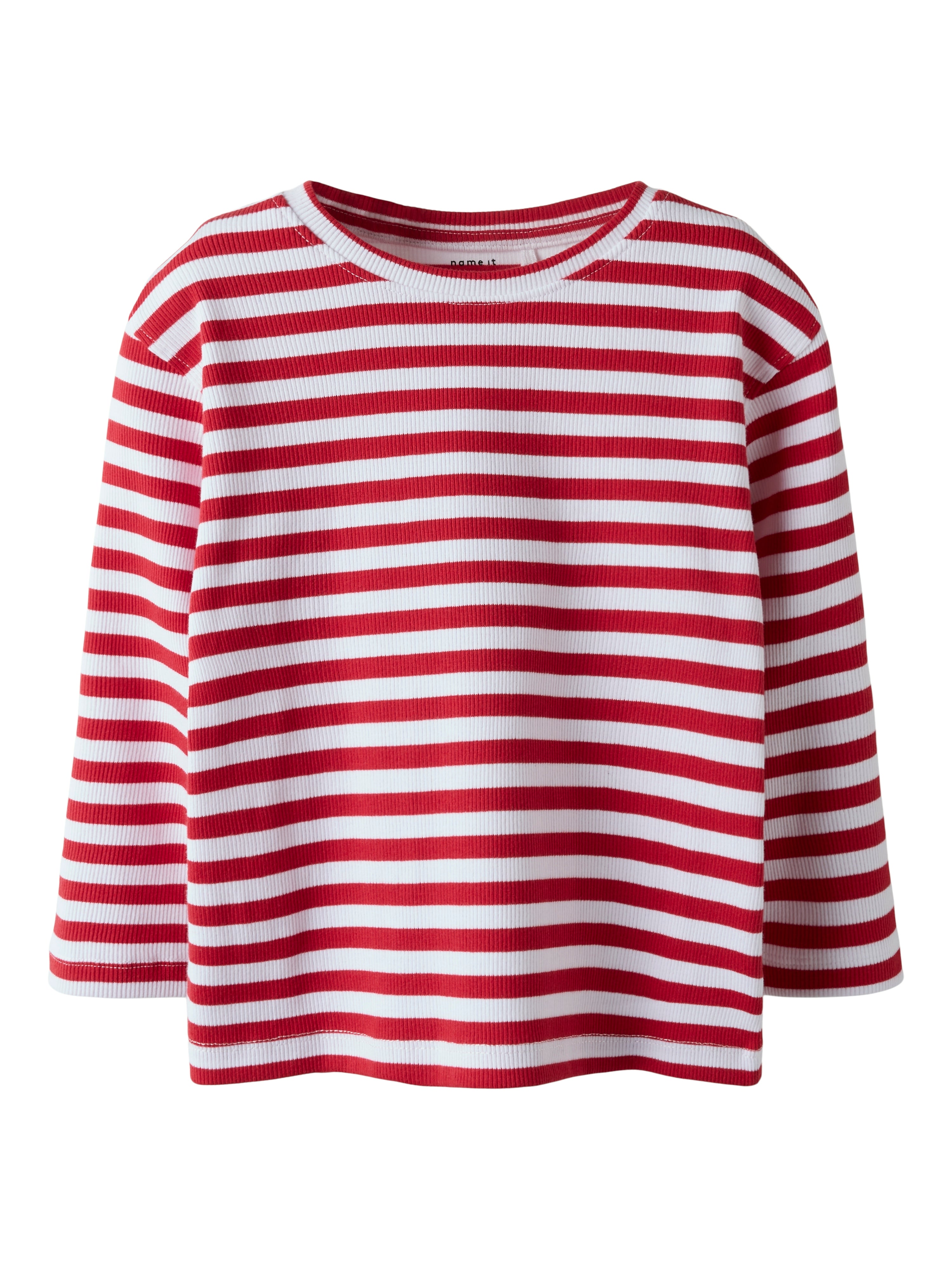 Name It Folisa Reg Top  Bright White Chinese Red 92 Cm
