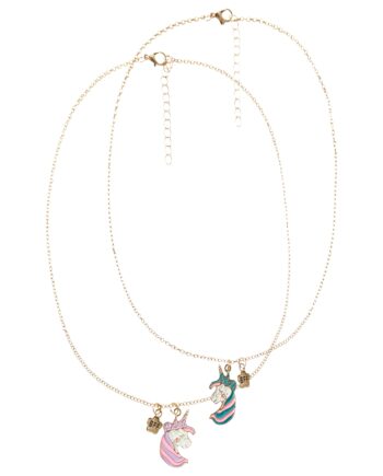 Name It Forever 2p Necklace Gold Colour