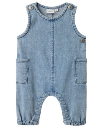 Name It Fred Bag Denim Overall Light Blue Denim 50 Cm