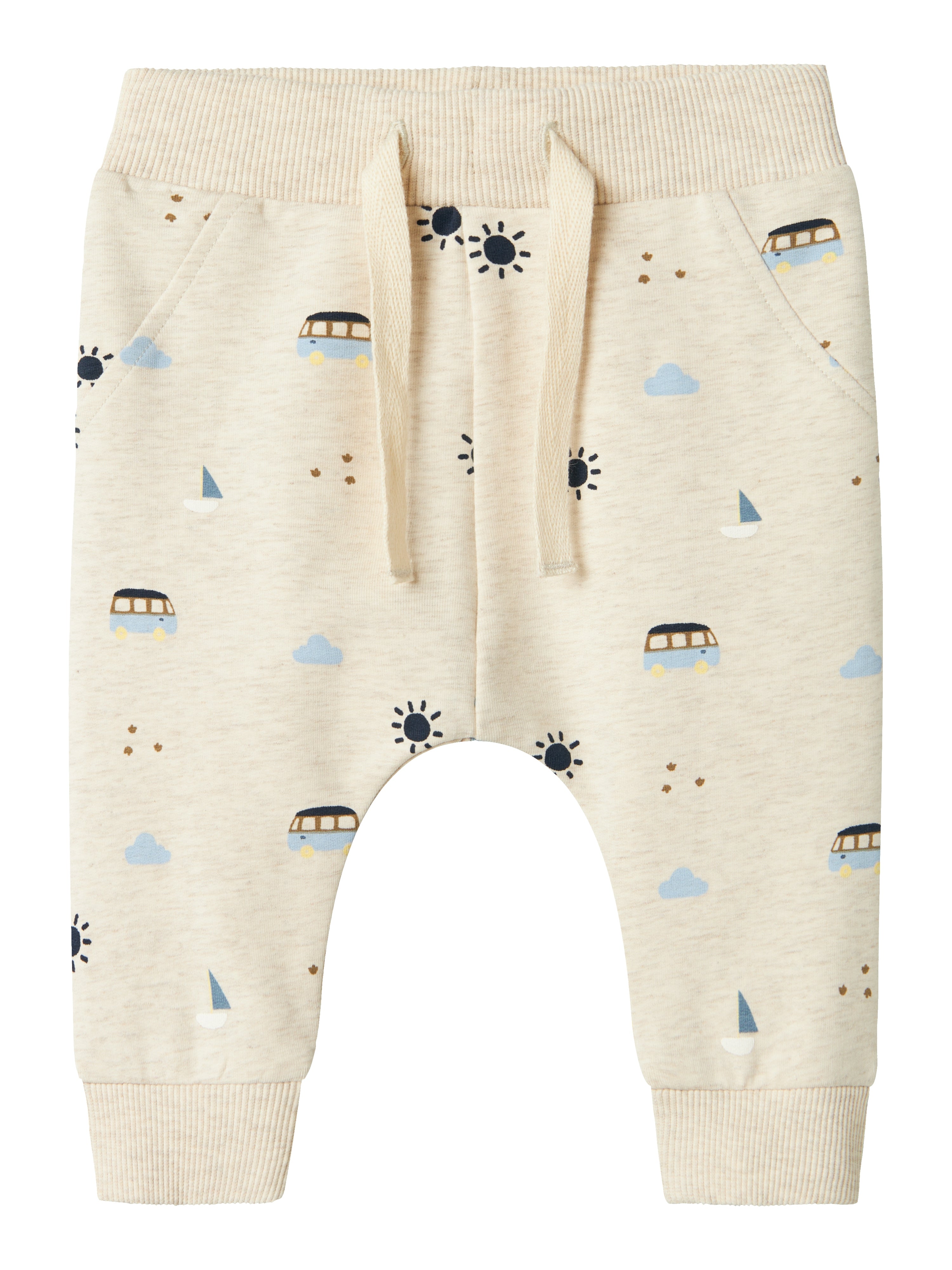 Name It Fris Light Sweatpants Peyote Melange 50 Cm