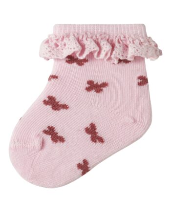 Name It Futterfly Strømper Cradle Pink 50 56